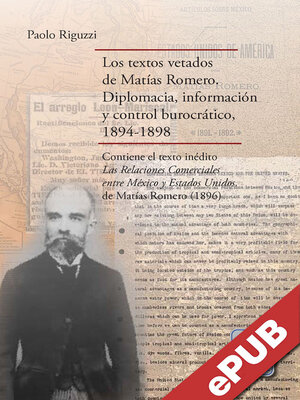 cover image of Los textos vetados de Matías Romero